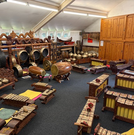 Gamelan room